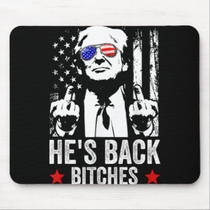 2024 är han "Back Es Trump 2025" Musmatta