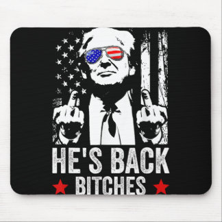 2024 är han "Back Es Trump 2025" Musmatta