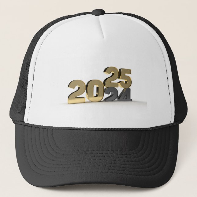 2024 Året går ner, Född 2025 Bild tryckt mössa Keps (Framsida)