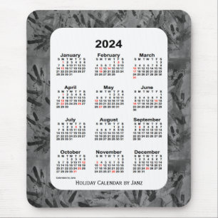 2024 års Black Art Helgdag Calendar av Janz Musmatta