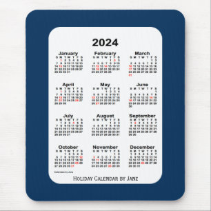 2024 års blåkalender i Helgdag-boxen från Janz Musmatta