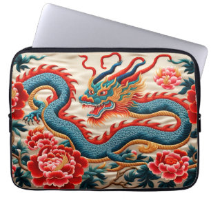 2024 års "Embroidery", kinesiskt nyår Laptop Fodral