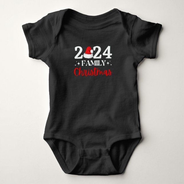 2024 års familjejul t shirt (Framsida)