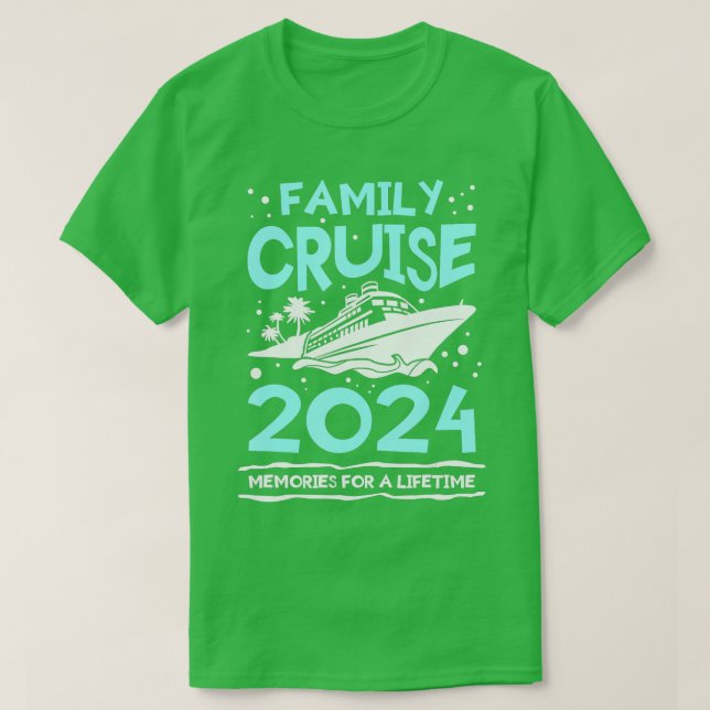 2024 års familjerminnen för ett livstidsval t shirt (Design framsida)