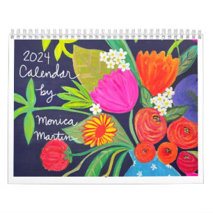 2024 års kalender av Monica Martin Fine Art