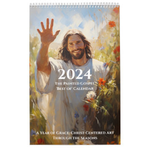 2024 års kalender - det målade Gospelet