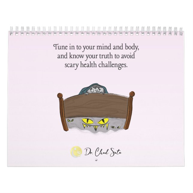 2024 års kalender för oändlig medvetenhet om organ (Omslag)