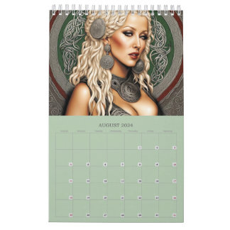 2024 års kalender för starka kvinnor