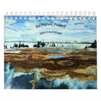 2024 ÅRS KALENDER I PARKER