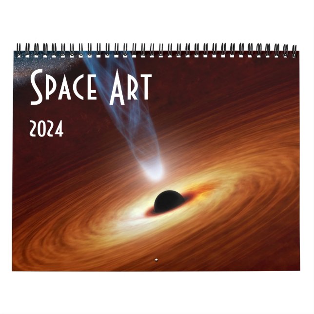 2024 års konstastronomi - enastående kalender (Omslag)