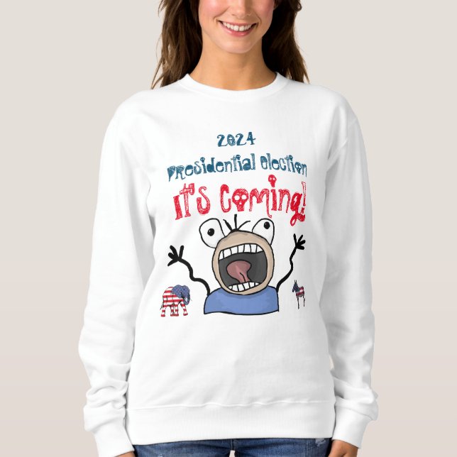 2024 års presidentval, det närmar sig! t shirt (Framsida)