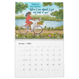 2024 års text PS 56:3-kalender Kalender