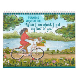 2024 års text PS 56:3-kalender Kalender