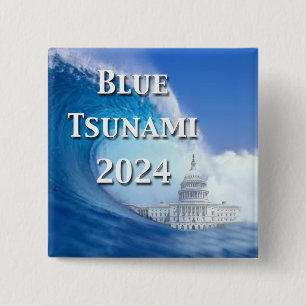 2024 års val av blå tsunami knapp