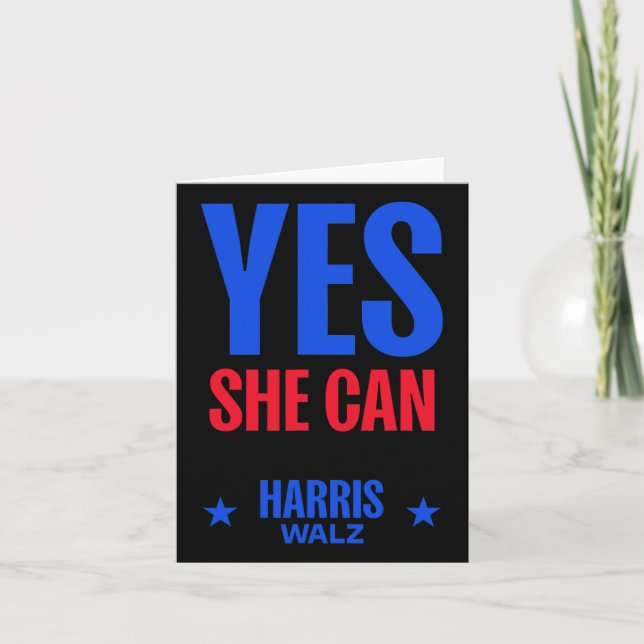 2024 års val av president Kamala Harris 1 Kort (Framsida)