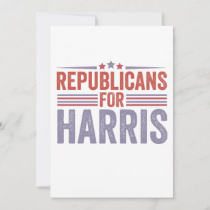 2024 års val av republikaner till Harris Julkort
