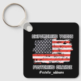 2024 års val Presidentomröstning Nyckelring