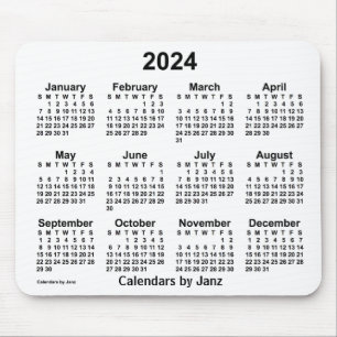 2024 års vitbok av Janz Mouse Pad Musmatta
