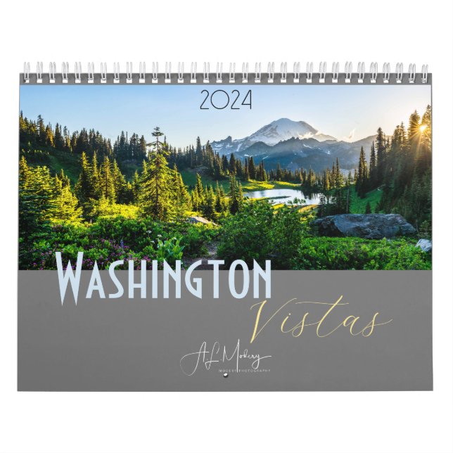 2024 års Washington Vistas-kalender Kalender (Omslag)