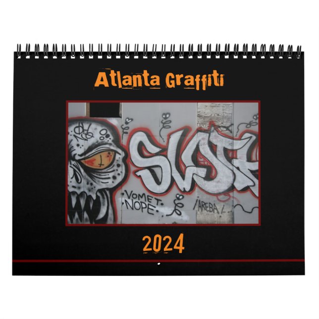 2024 Atlanta Graffiti Kalender (Omslag)