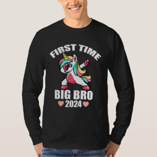 2024 Baby Tillkännagivande T-Shirt Dabbing Enhörni
