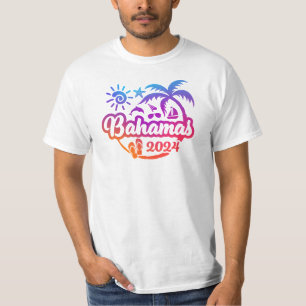2024 Bahamas Vacation eller Resa Design T Shirt