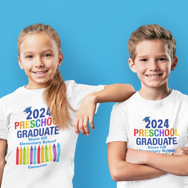 2024 Barn i Preschool Student Cute Anpassningsbar  T Shirt (Skapare uppladdad)