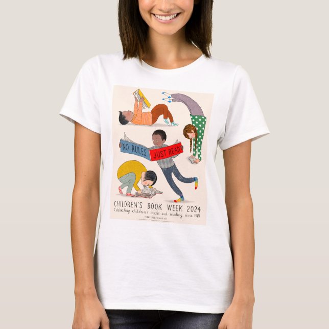 2024 Barns Bok-vecka T-shirt (Framsida)
