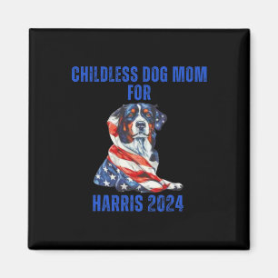 2024 Barnsoberoende Mamma för Harris 2024 Magnet