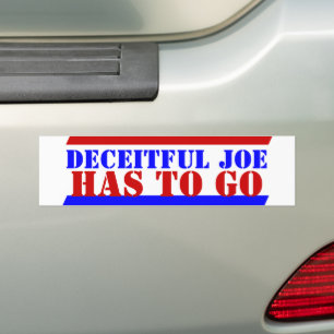 2024 BIDENS Deceitful Joe måste gå hem Bildekal
