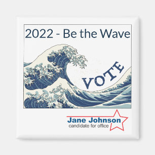 2024 Blåvågig anpassade kampanj Magnet