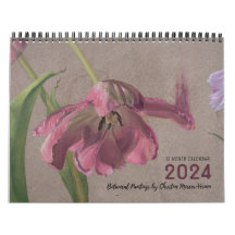 2024 Blommigt Botanical Art Calendar