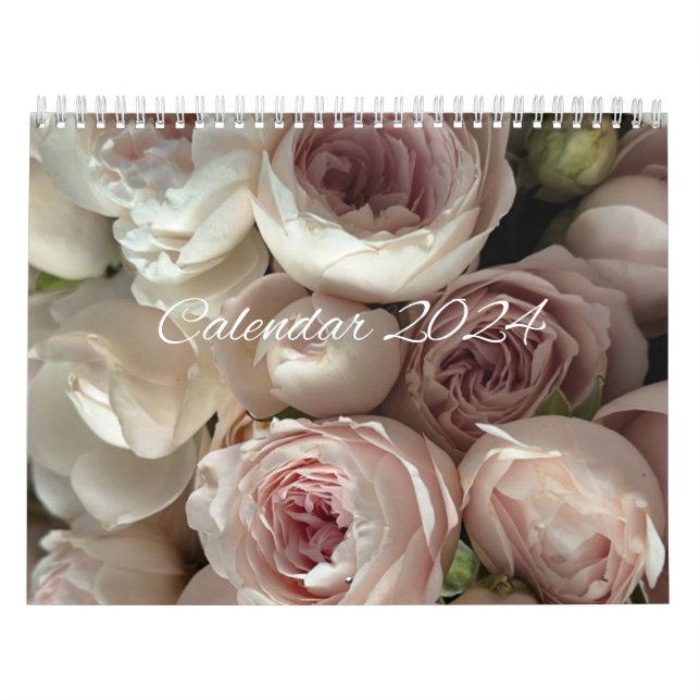 2024 blommor - kalendern 2024 kalender (Omslag)
