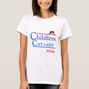 2024: Borgfri katt Dam 2024 Omröstning Kamala-har T Shirt
