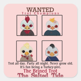 2024: Brintmästare Champion Sticker Fyrkantigt Klistermärke