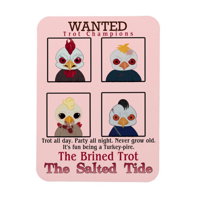 2024 Brintmästare i Trot Champion Magnet (Vertikal)