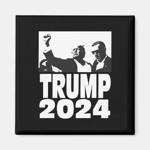 2024 Bulletsecure Teflon Don Rally Shooting Fist P Magnet