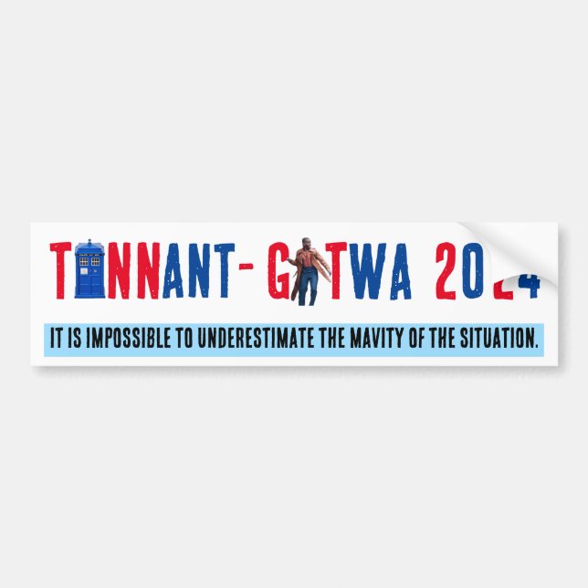 2024 Bumper Sticker Bildekal (Framsidan)