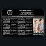 2024 Calendar Anpassningsbar Business Logotyp Namn Magnet<br><div class="desc">De här flexibla kalendermagneterna för 2024 som tittar i professionellen är perfekt för ditt företags kontorsvarumärke och marknadsföring. De har feta siffror i vitt på svart. Framför allt bör du ge ditt företag en slogan och en slogan med företagets logotyp, namn, webbplats, mobil, adress. Lägg till ett lodrät-foto i kalenderns...</div>