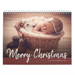 2024 Calendars Family Baby Photo God jul Kalender