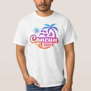 2024 Cancun Vacation eller Resa Design T-shirt