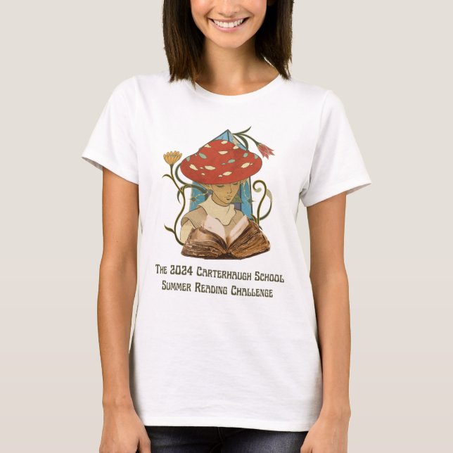 2024 Carterhaugh Summer Reading Challenge Shirt T Shirt (Framsida)
