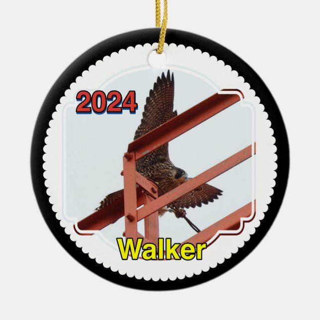 2024 Ceramic Circle Ornament Walker (Framsidan)