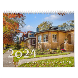 2024 Chicago Bungalow Association Calendar Kalender