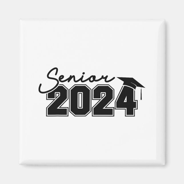 2024 CL av 2024 Förra dagen i Studenten Grad Magnet (Framsidan)