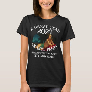 2024 Cocktail Vin Dinner Soiree Costume Theme T Shirt