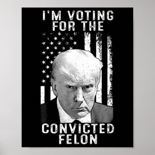 2024 dömd Felon27 Poster