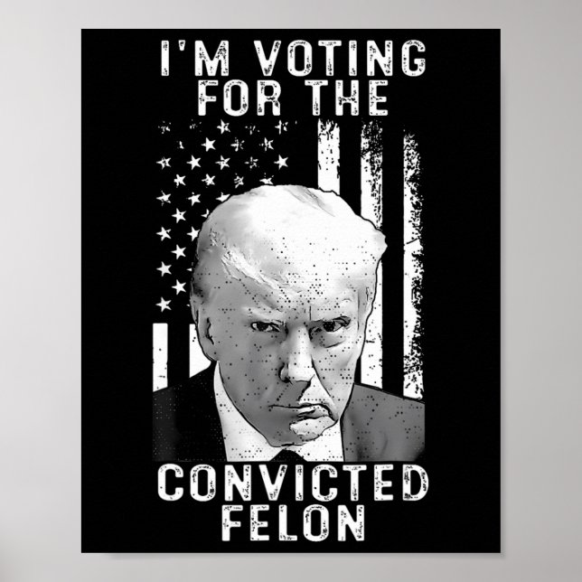 2024 dömd Felon27 Poster (Framsidan)
