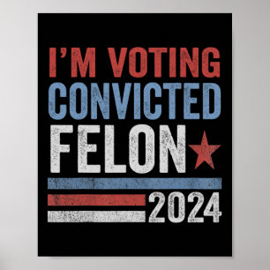 2024 dömd Felon30 Poster