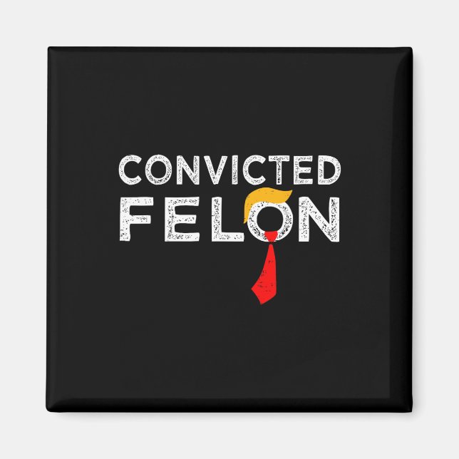 2024 dömd Felon35 Magnet (Framsidan)